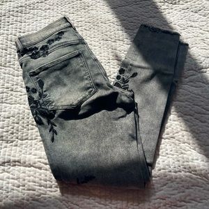 Express Ankle Leggings, High rise, stretch, size 4R